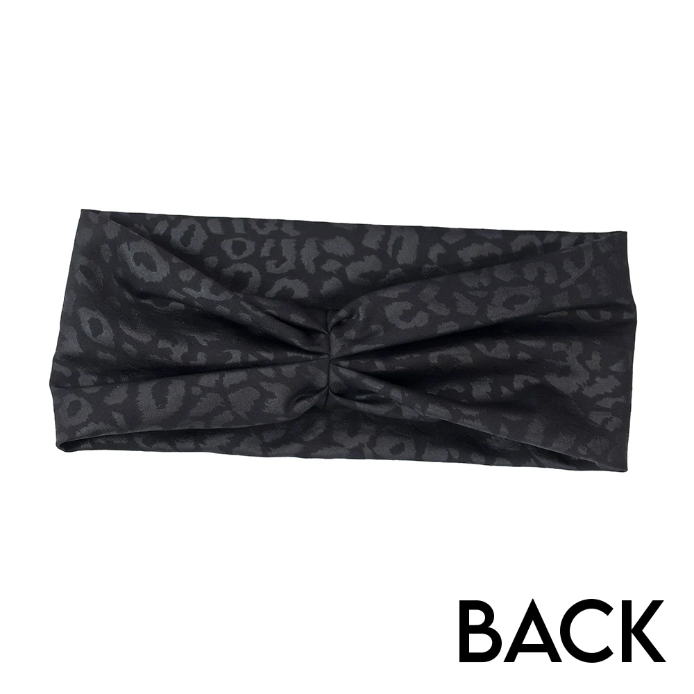 Headband - Black Leopard - Image 2