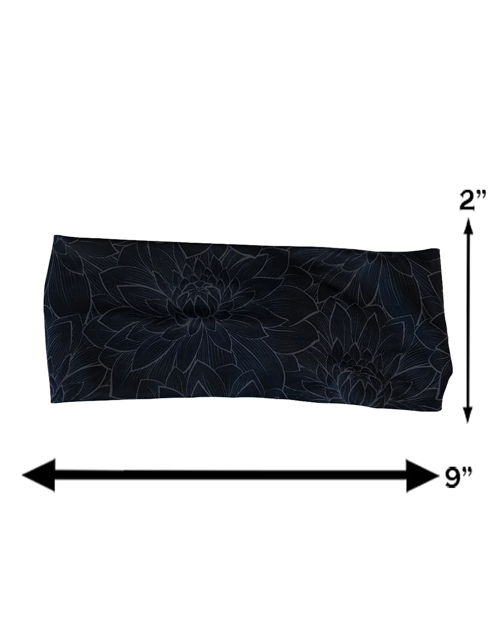 Headband - Lotus | Black - Image 3