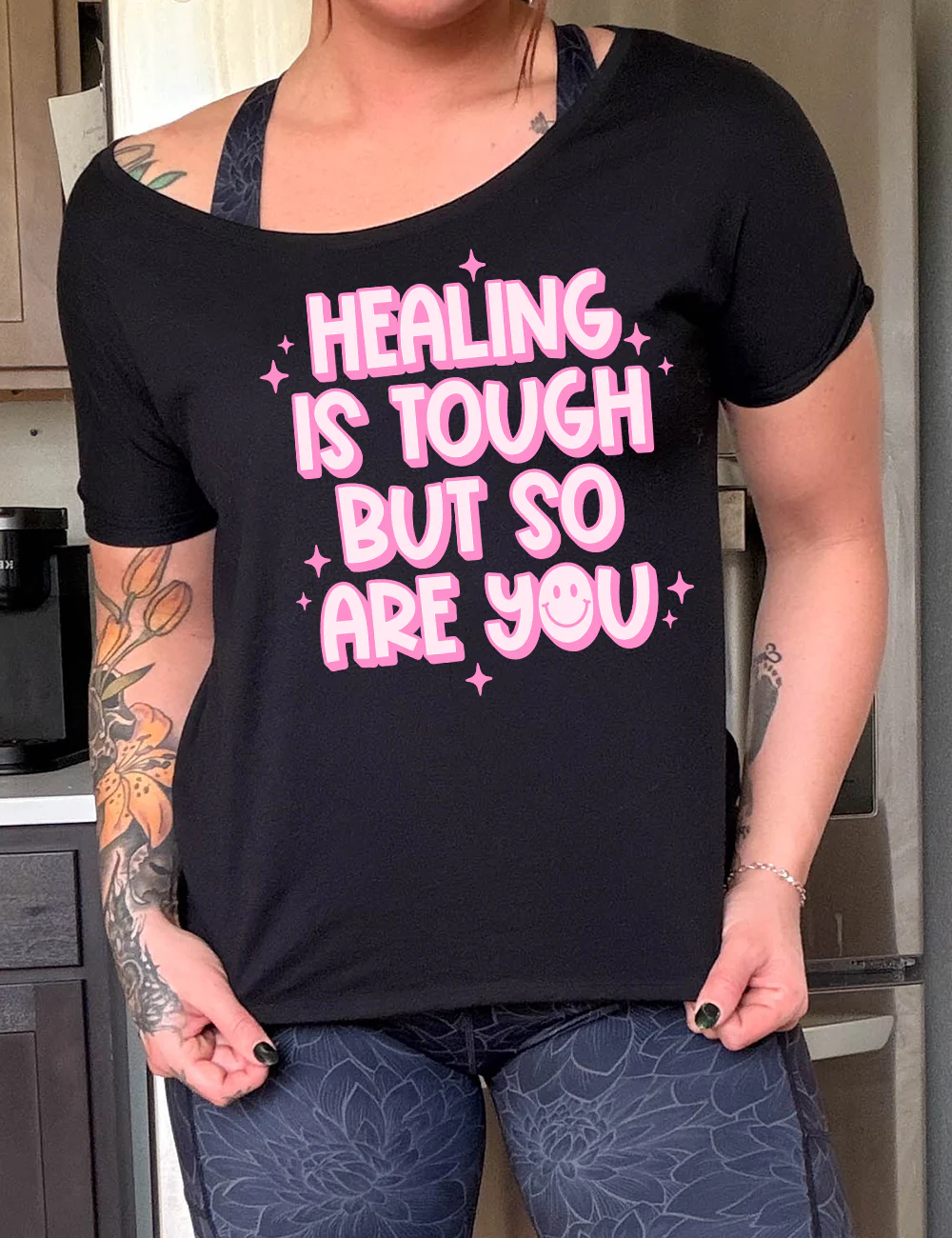 Healing Is Tough But So Are You | Slouchy Tee