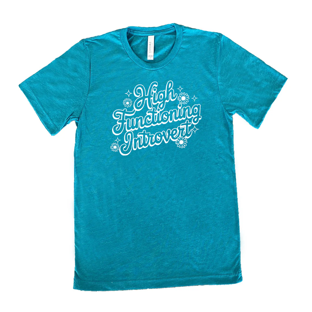 High Functioning Introvert Shirt Unisex - Image 12