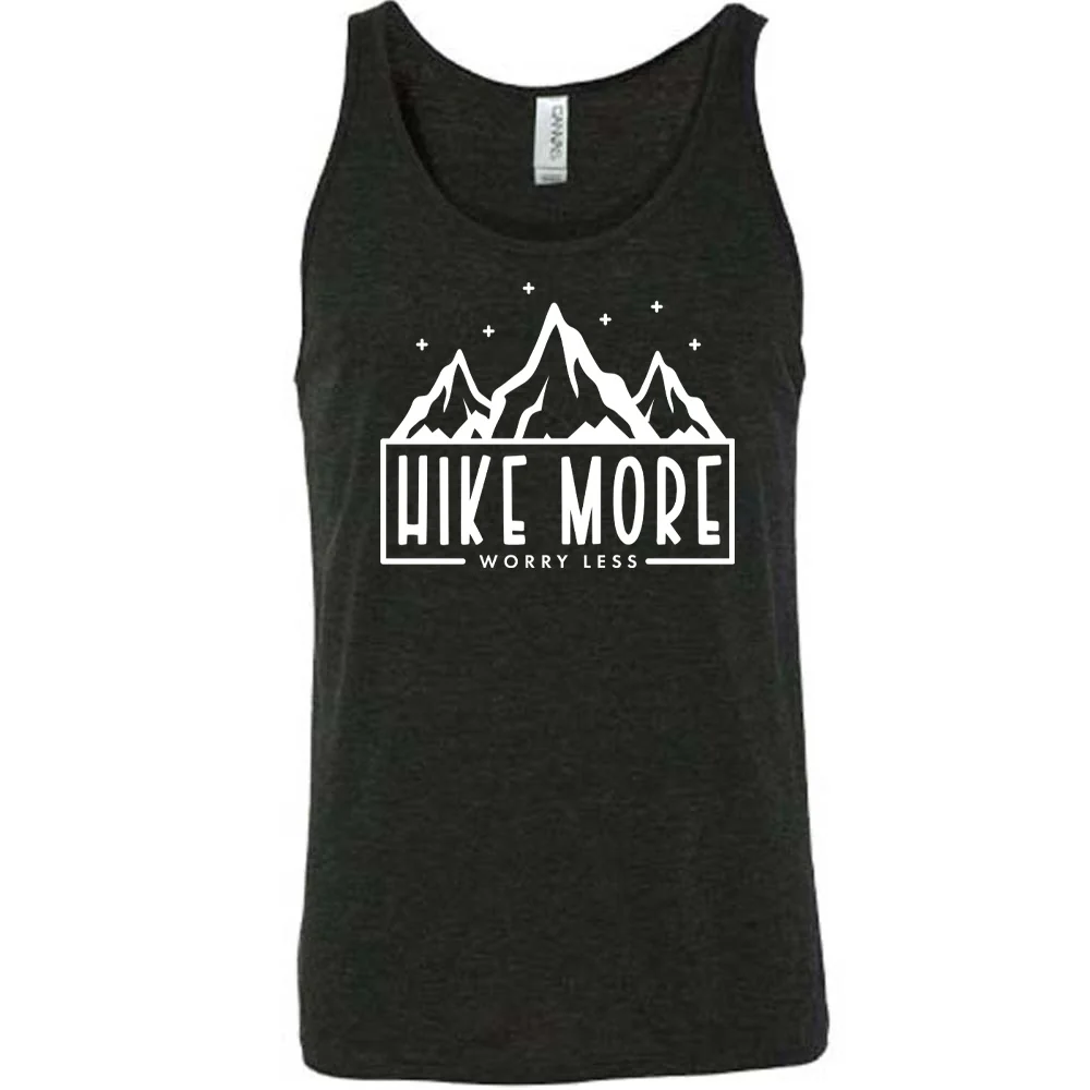 Hike More Worry Less Shirt Unisex - Image 3