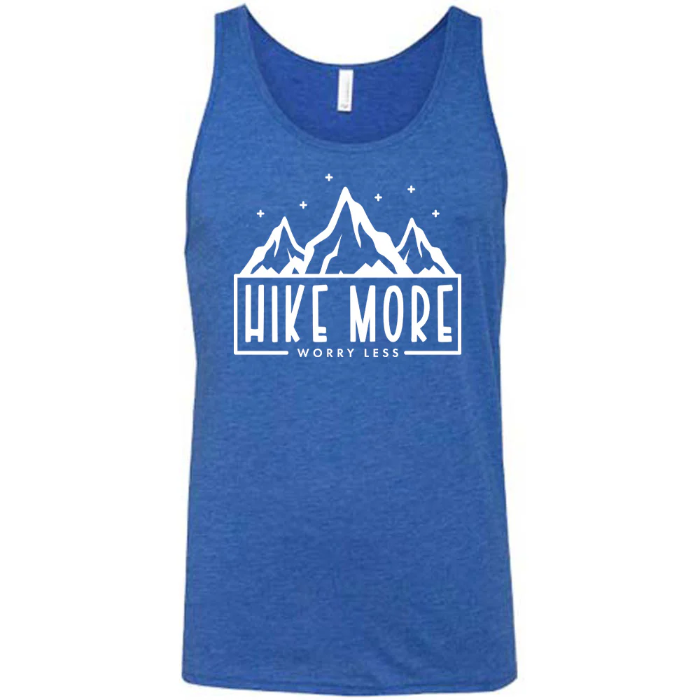 Hike More Worry Less Shirt Unisex - Image 5