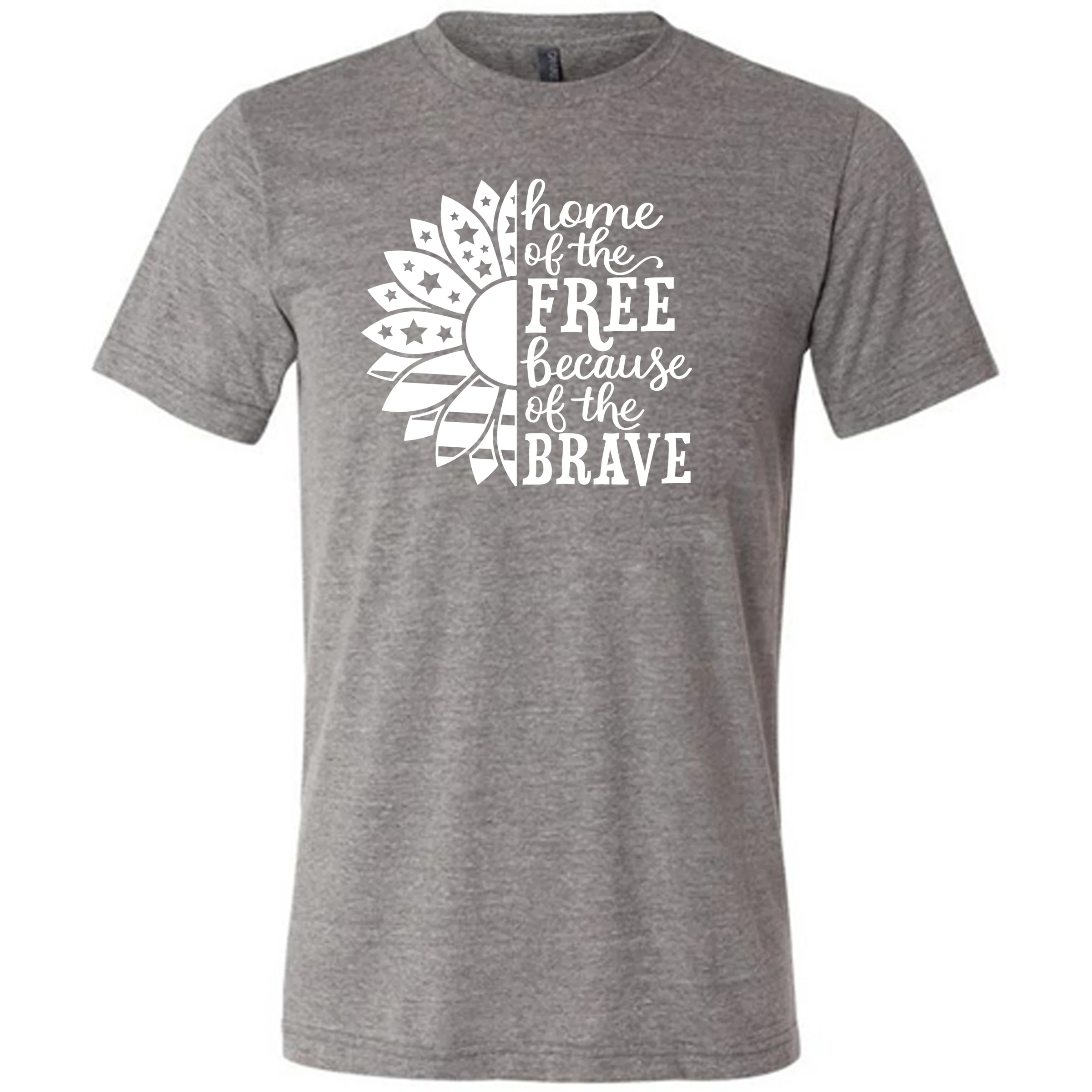 Home Of The Free Because Of The Brave Shirt Unisex - Image 6