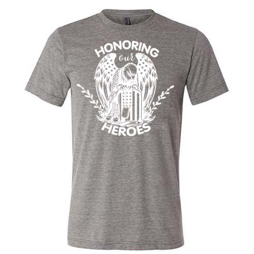 Honoring Our Heroes Shirt Unisex - Image 8