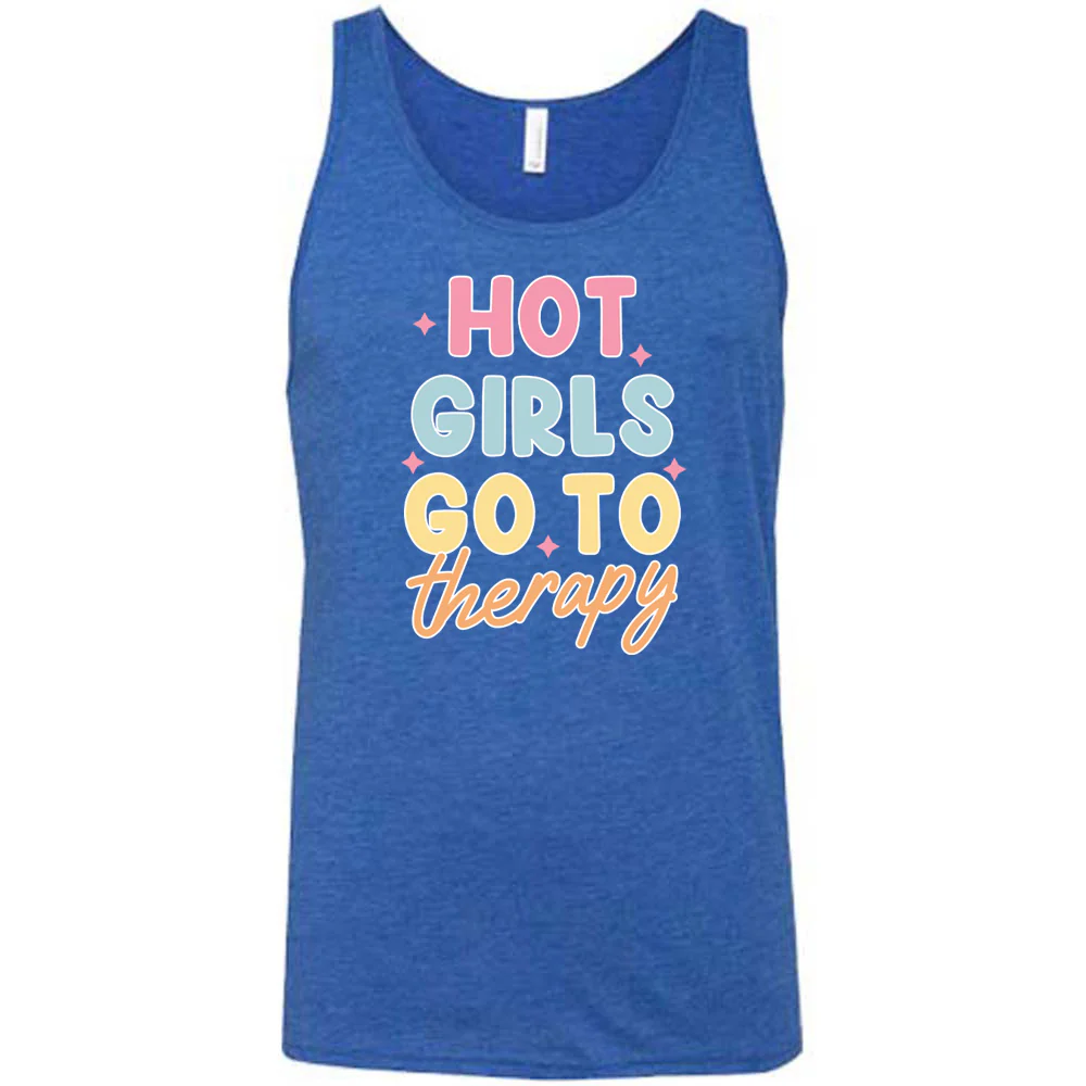 Hot Girls Go To Therapy Shirt Unisex - Image 4