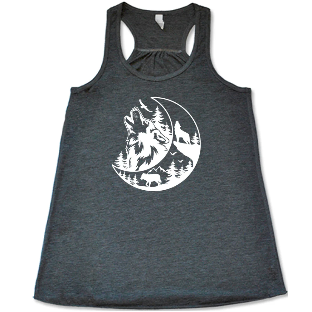 Howling Wolf Moon Shirt - Image 3