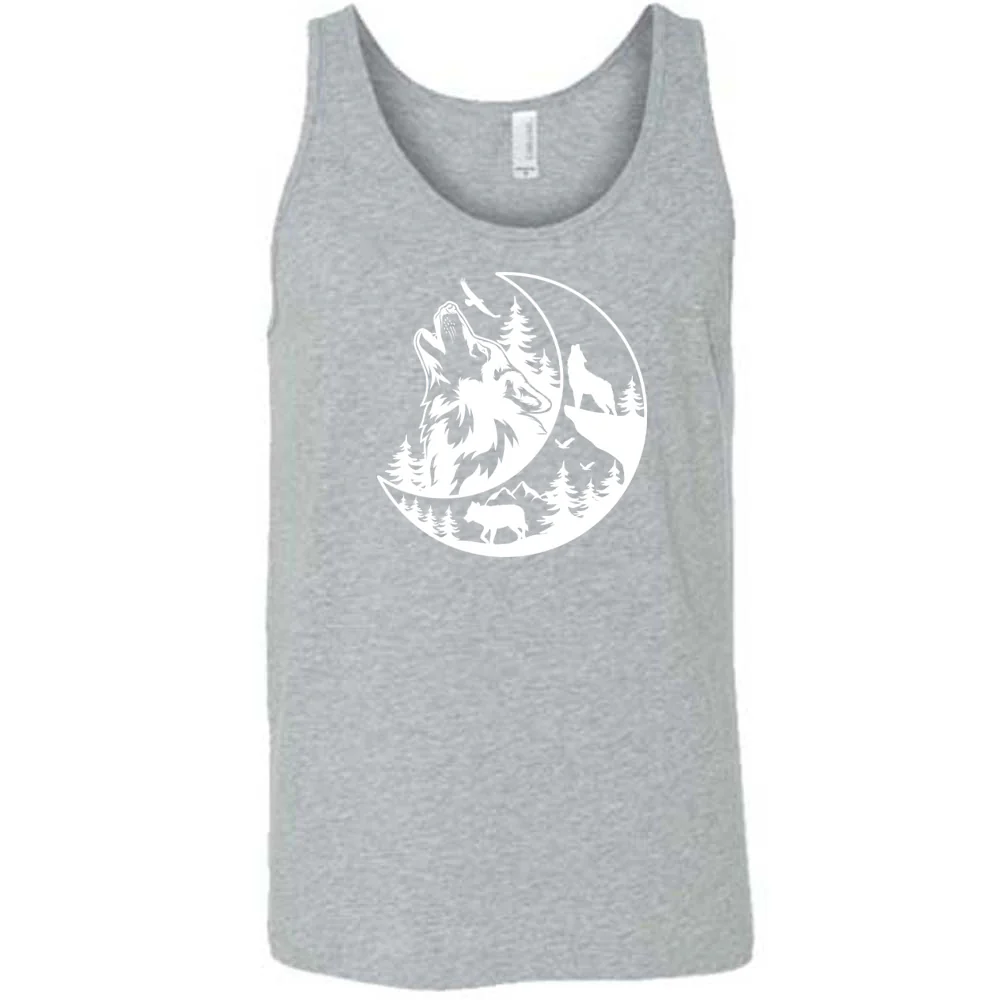 Howling Wolf Moon Shirt Unisex - Image 4