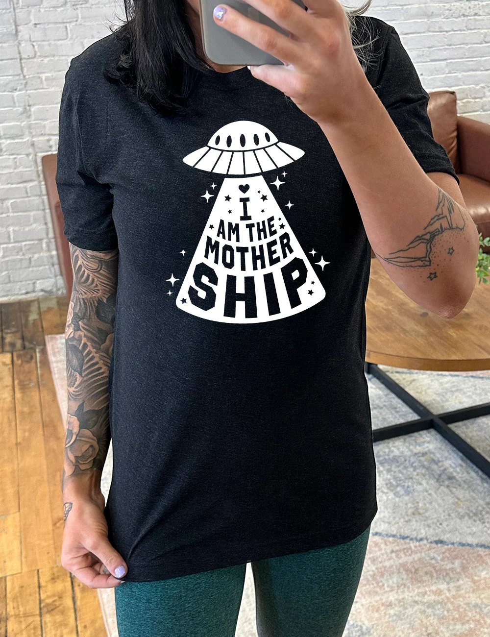 I Am The Mother Ship Shirt Unisex