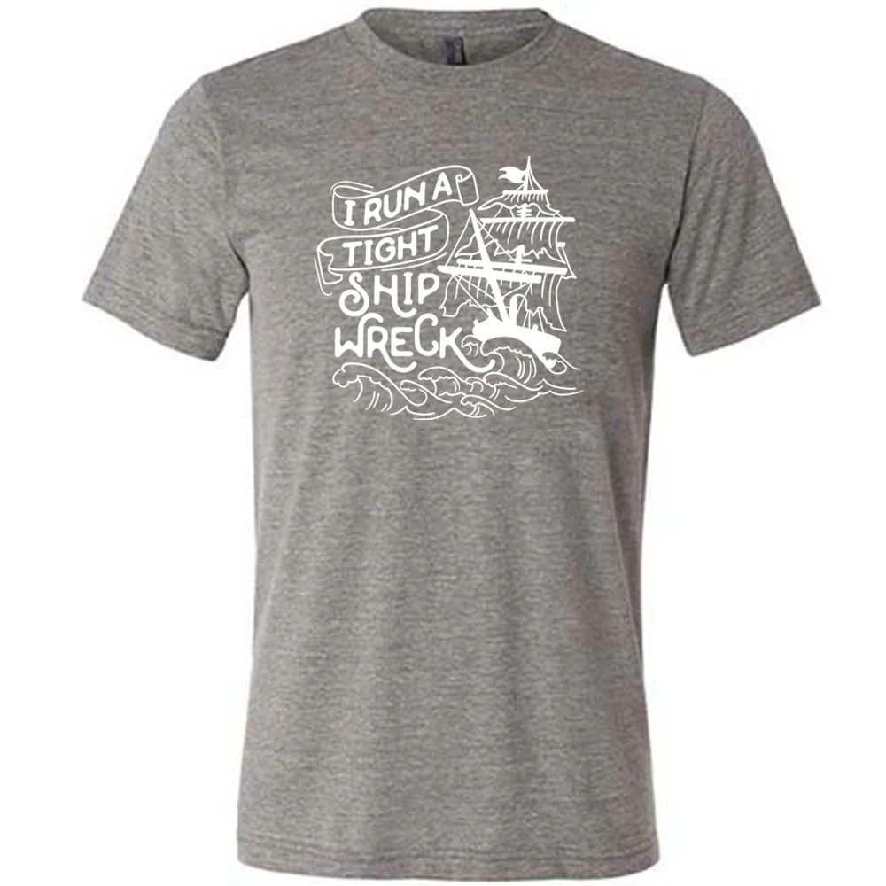 I Run a Tight Shipwreck Shirt Unisex - Image 3