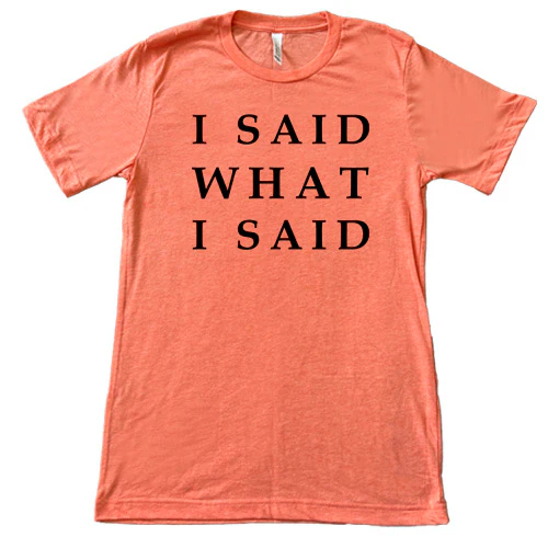 I Said What I Said Shirt Unisex - Image 10