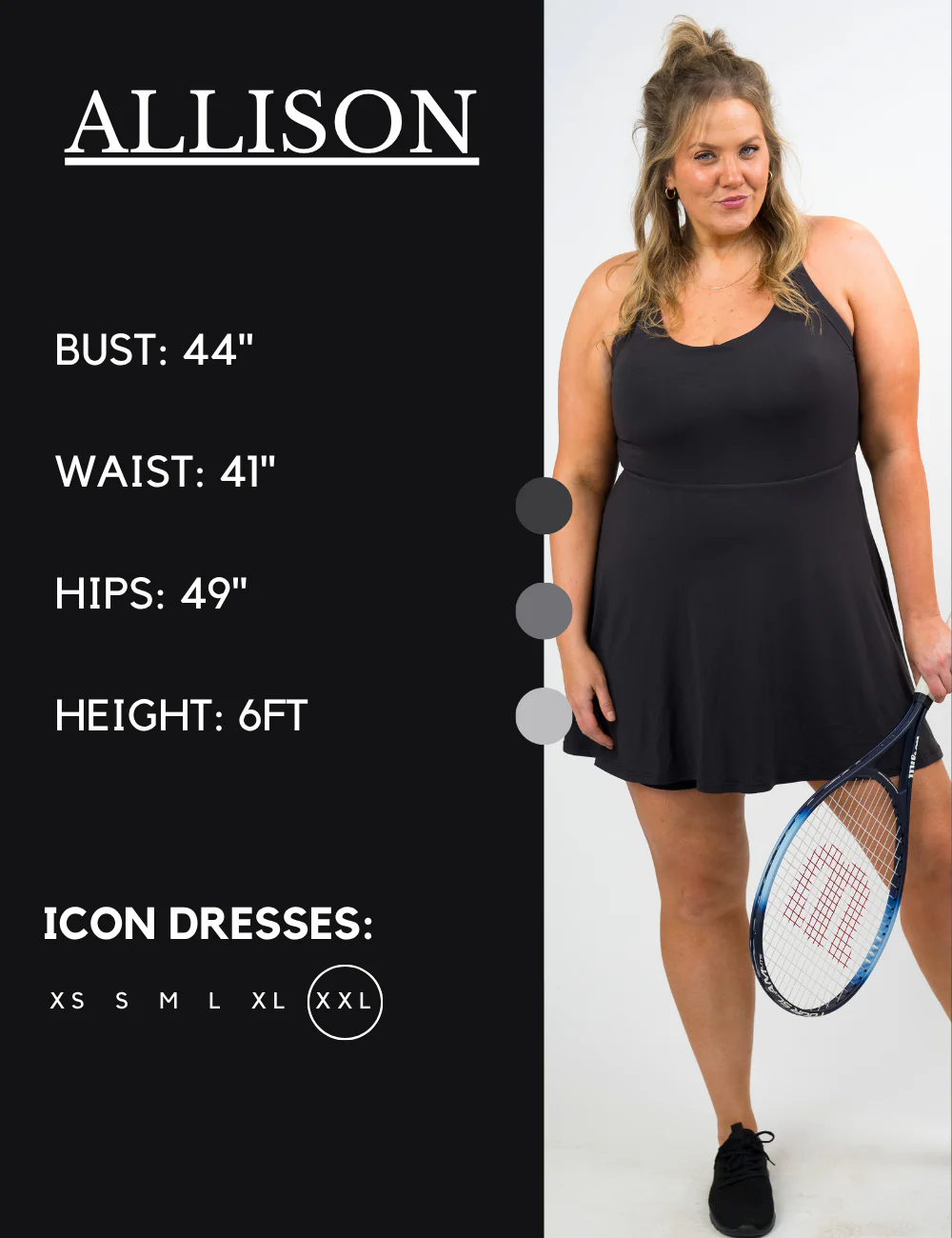 Icon Dress | Black - Image 4