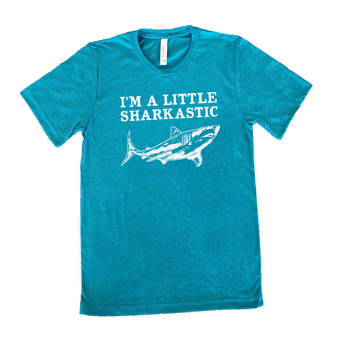 I'm A Little Sharkastic Shirt Unisex - Image 11