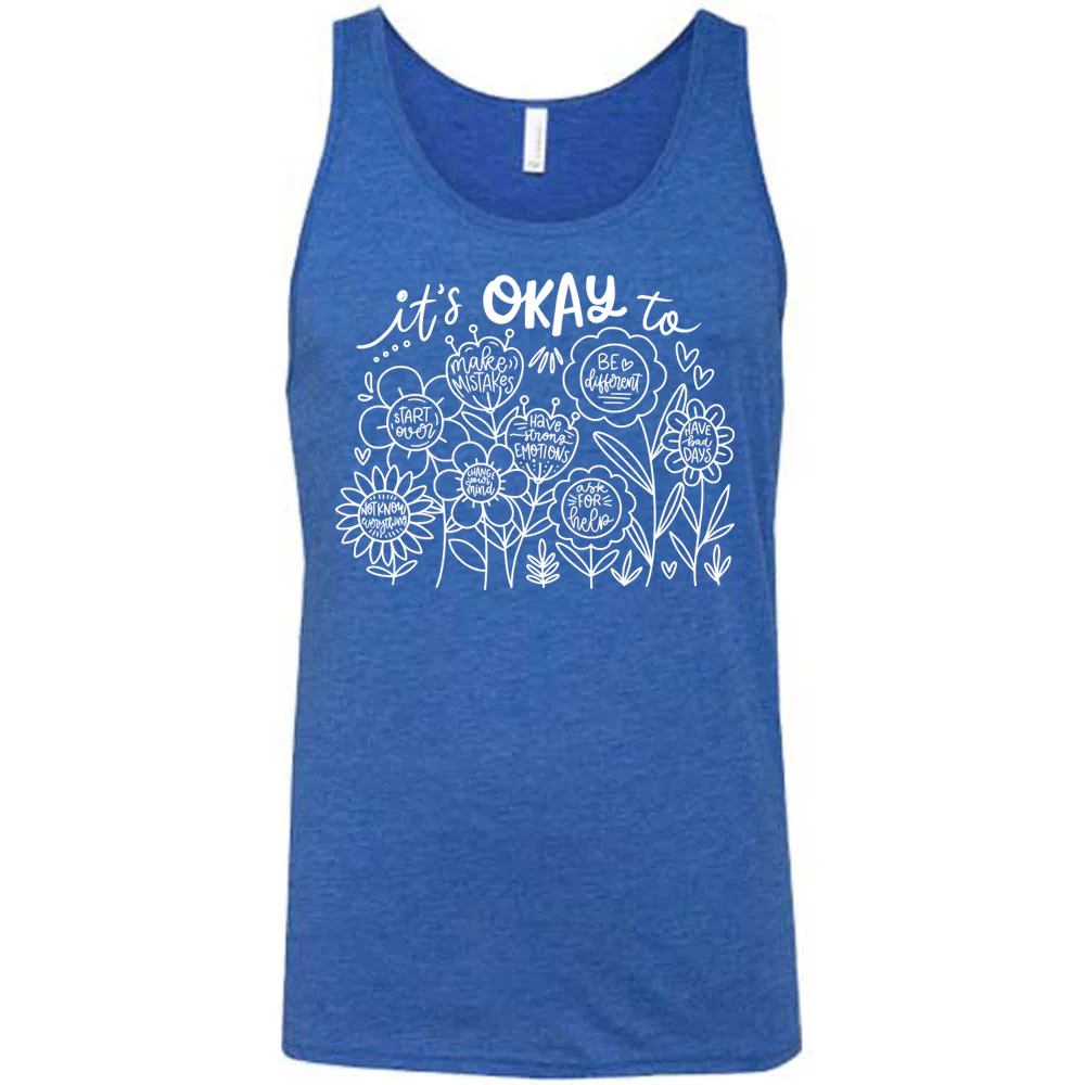 It's Okay To BOHO Floral Shirt Unisex - Image 4