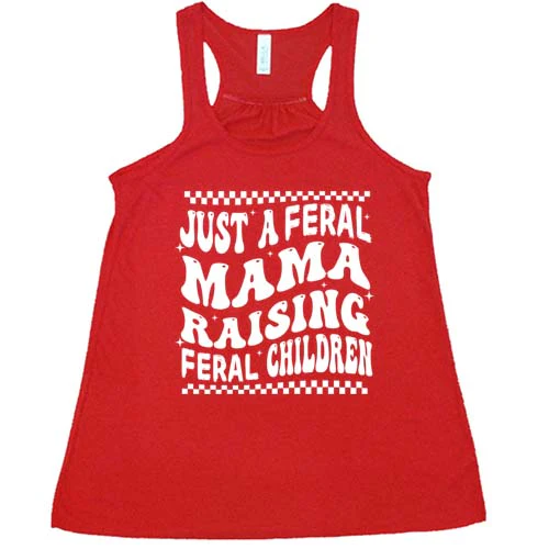Just A Feral Mama Raising Feral Children Shirt - Image 4