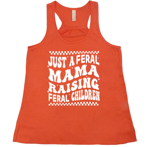 Just A Feral Mama Raising Feral Children Shirt - Image 5
