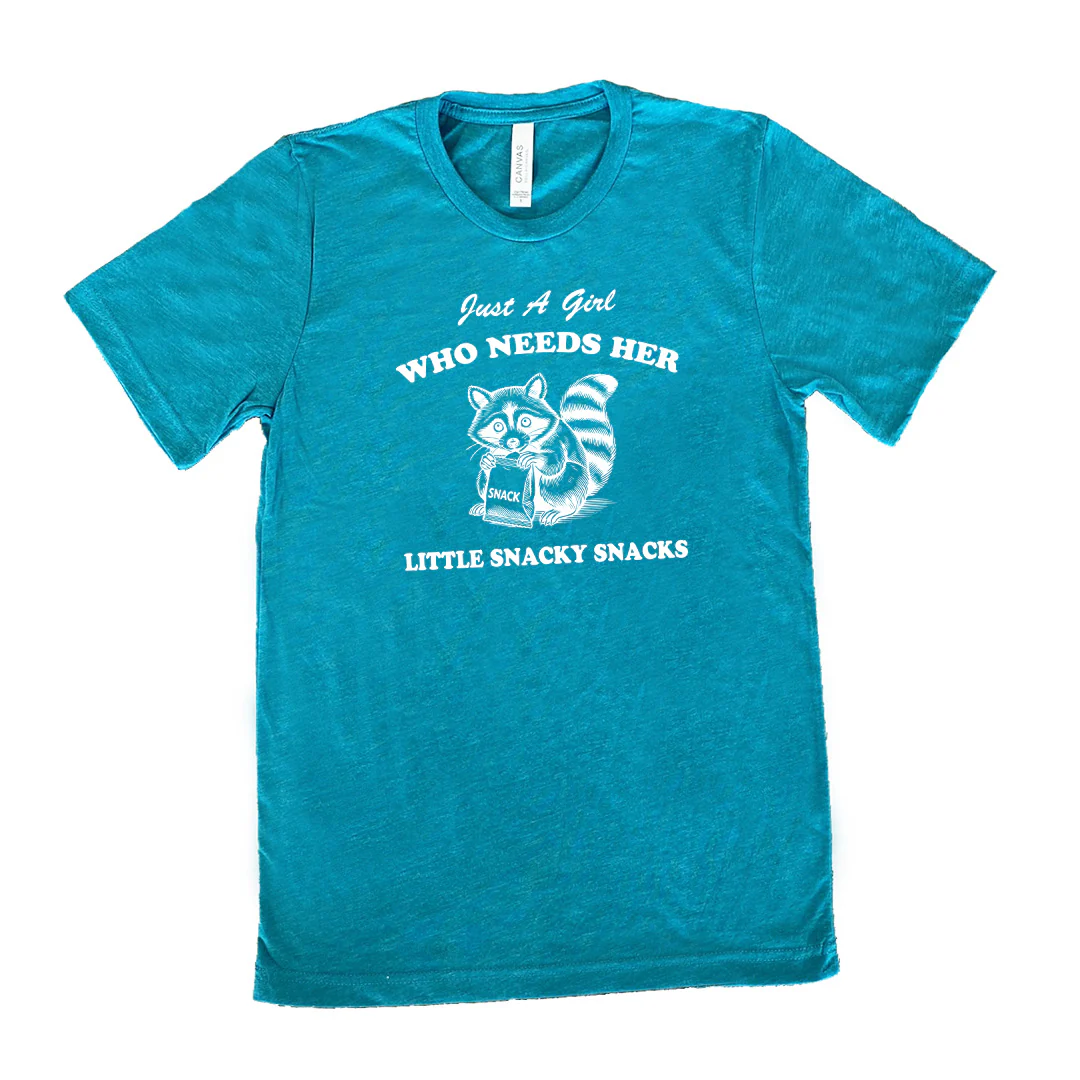 Just a Girl Who Needs Her Little Snacky Snacks Shirt Unisex - Image 11