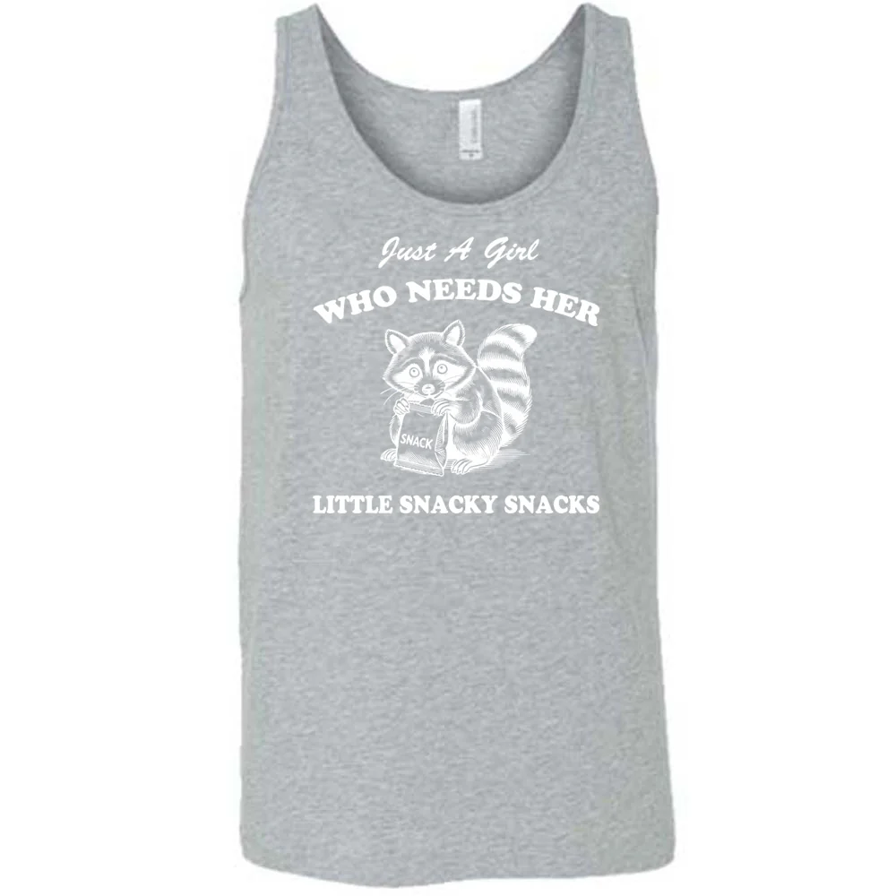 Just a Girl Who Needs Her Little Snacky Snacks Shirt Unisex - Image 4