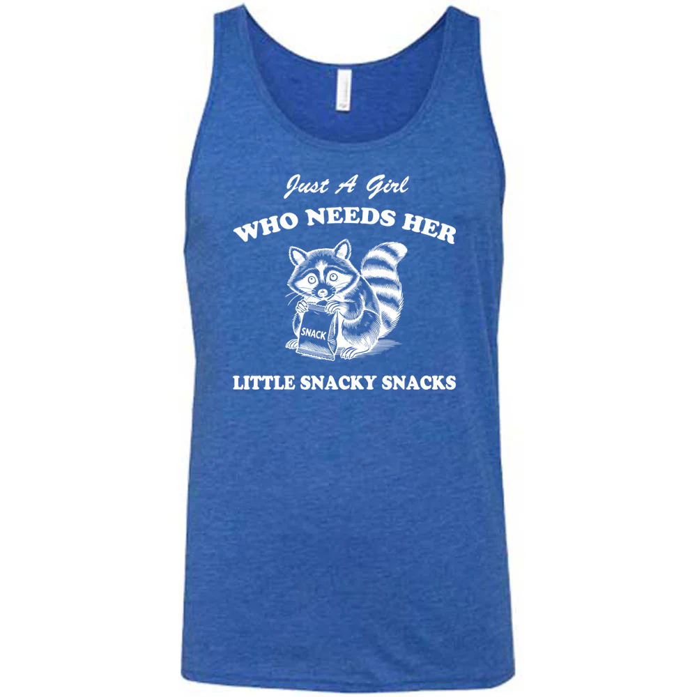Just a Girl Who Needs Her Little Snacky Snacks Shirt Unisex - Image 6