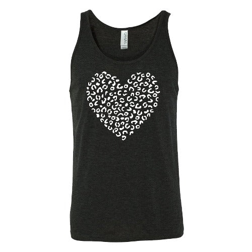 Leopard Heart Shirt Unisex - Image 2