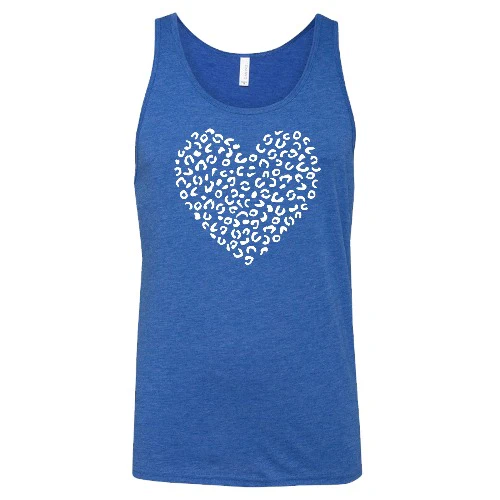 Leopard Heart Shirt Unisex - Image 6