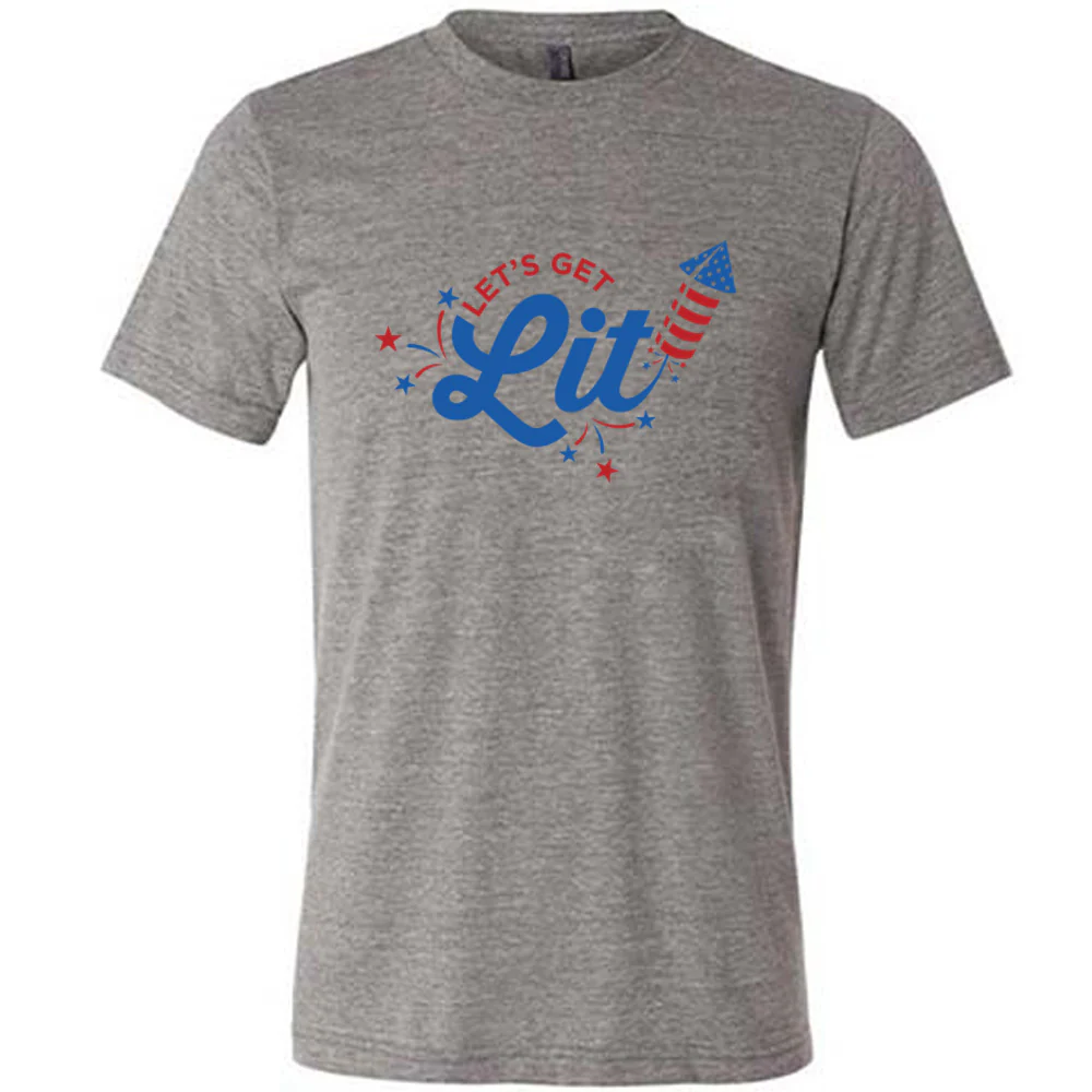 Let's Get Lit Shirt Unisex - Image 3