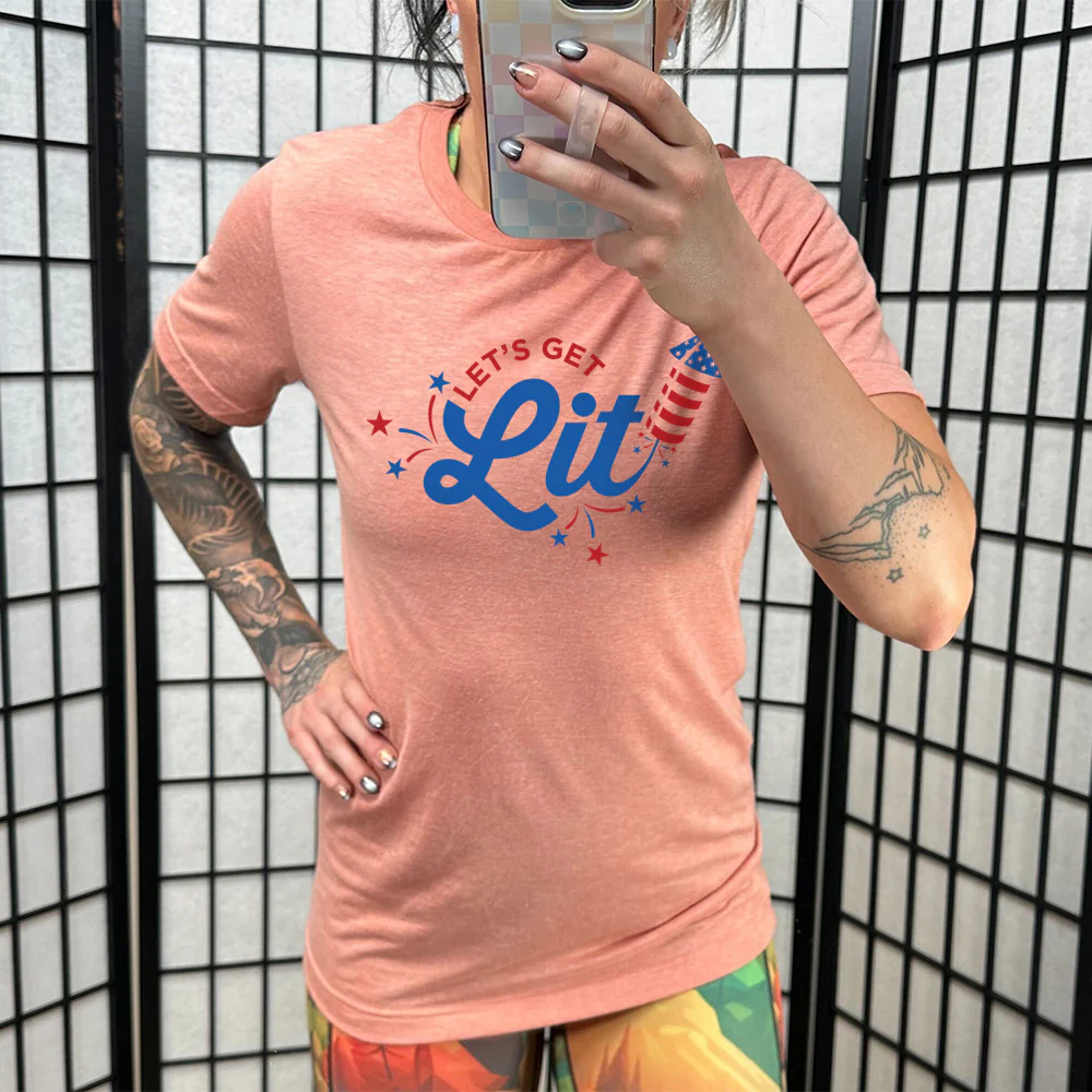 Let's Get Lit Shirt Unisex - Image 6