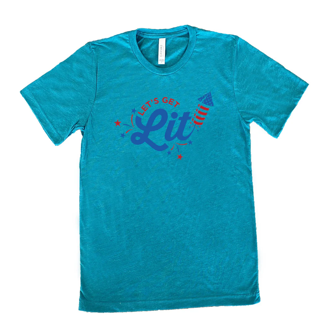 Let's Get Lit Shirt Unisex - Image 7