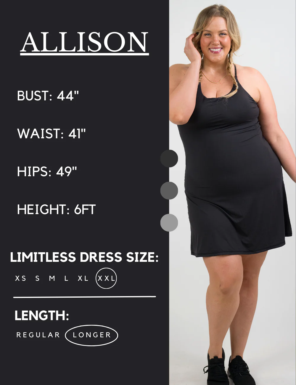 Limitless Dress | Black - Image 4