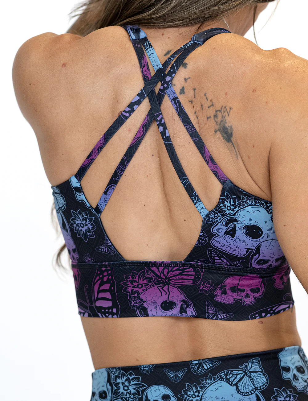 Longline Bra | Pretty Deadly | Vibrant - Image 3