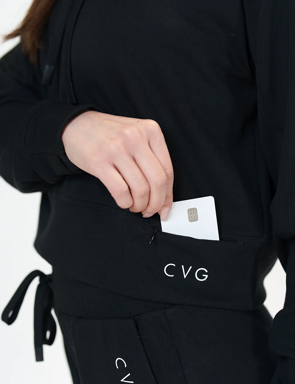 Luxe Hoodie | Black - Image 2