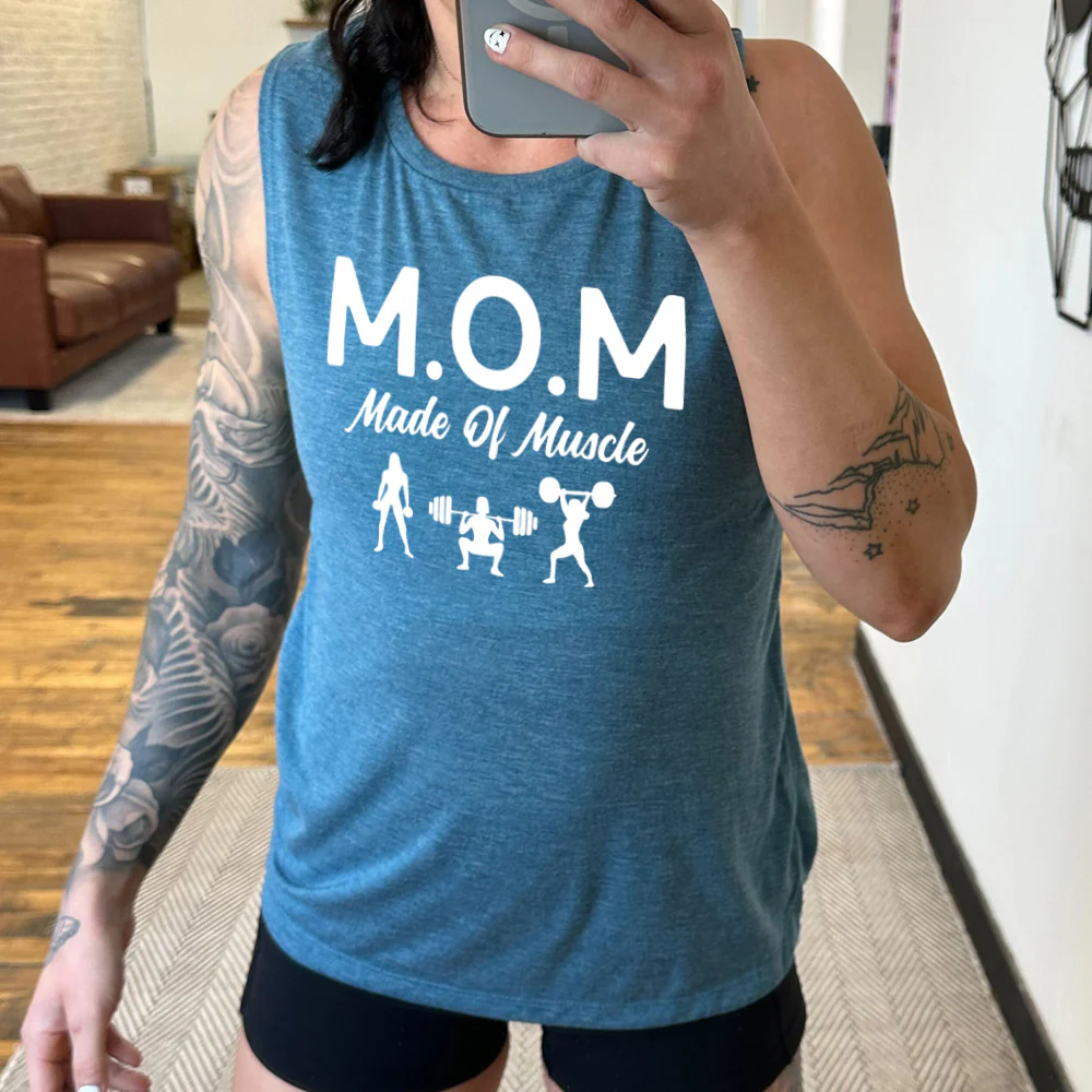 MOM Made of Muscle Muscle Tank - Image 2