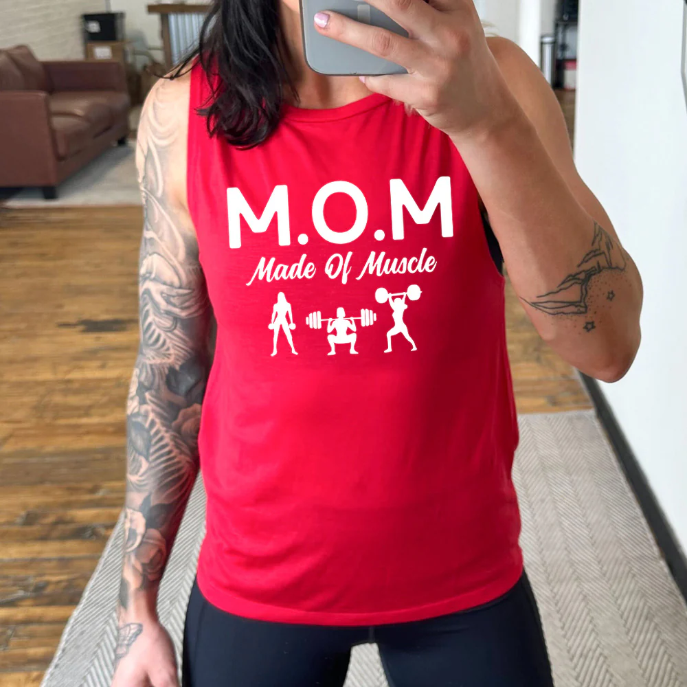 MOM Made of Muscle Muscle Tank - Image 3