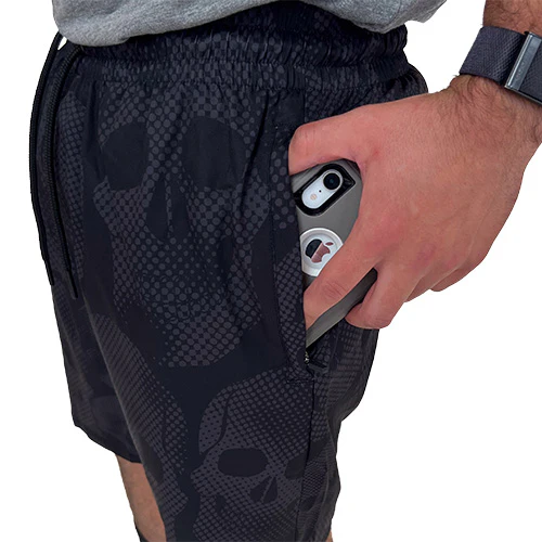Men's Shorts | Silhouette Skulls - Image 5