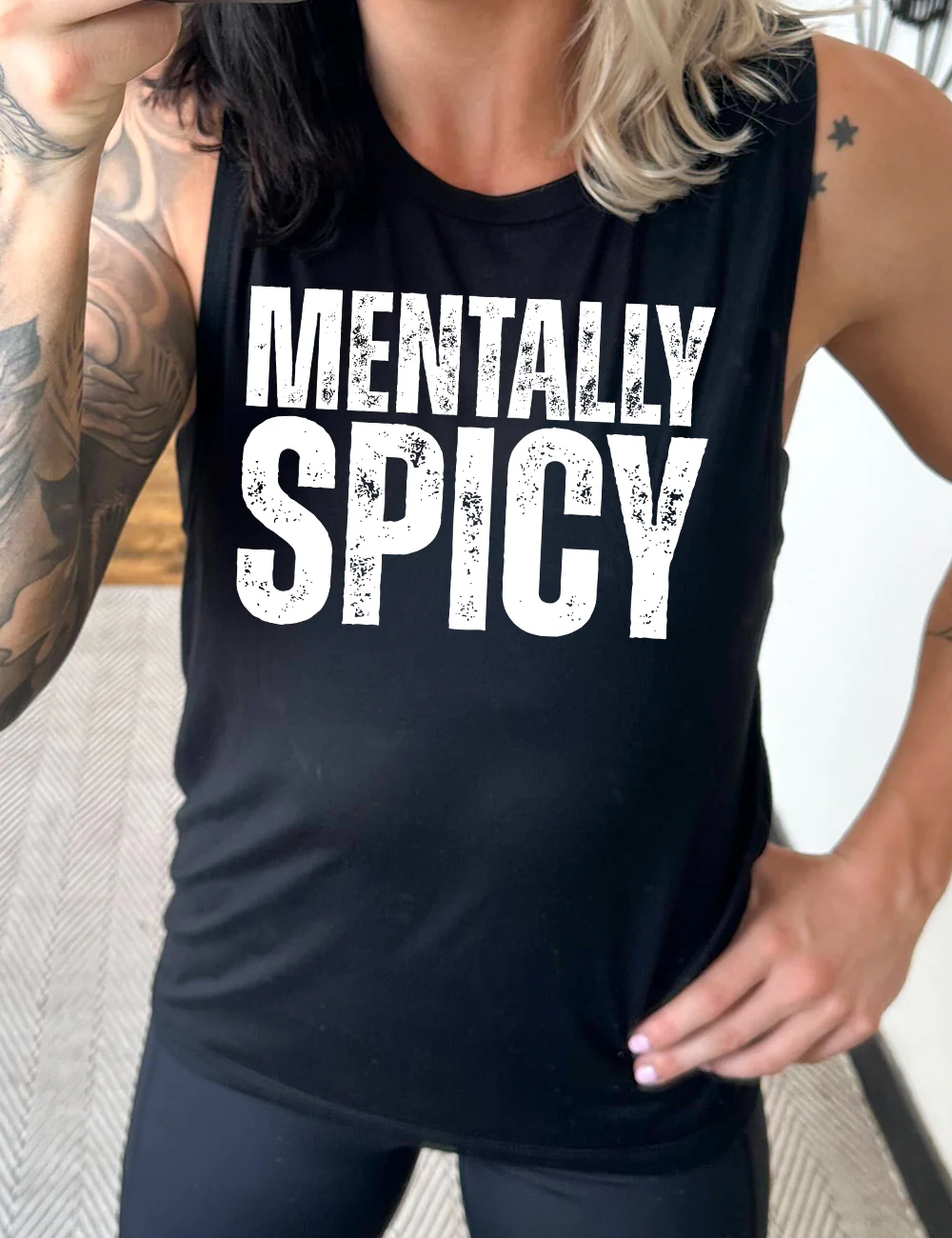 Mentally Spicy Muscle Tank