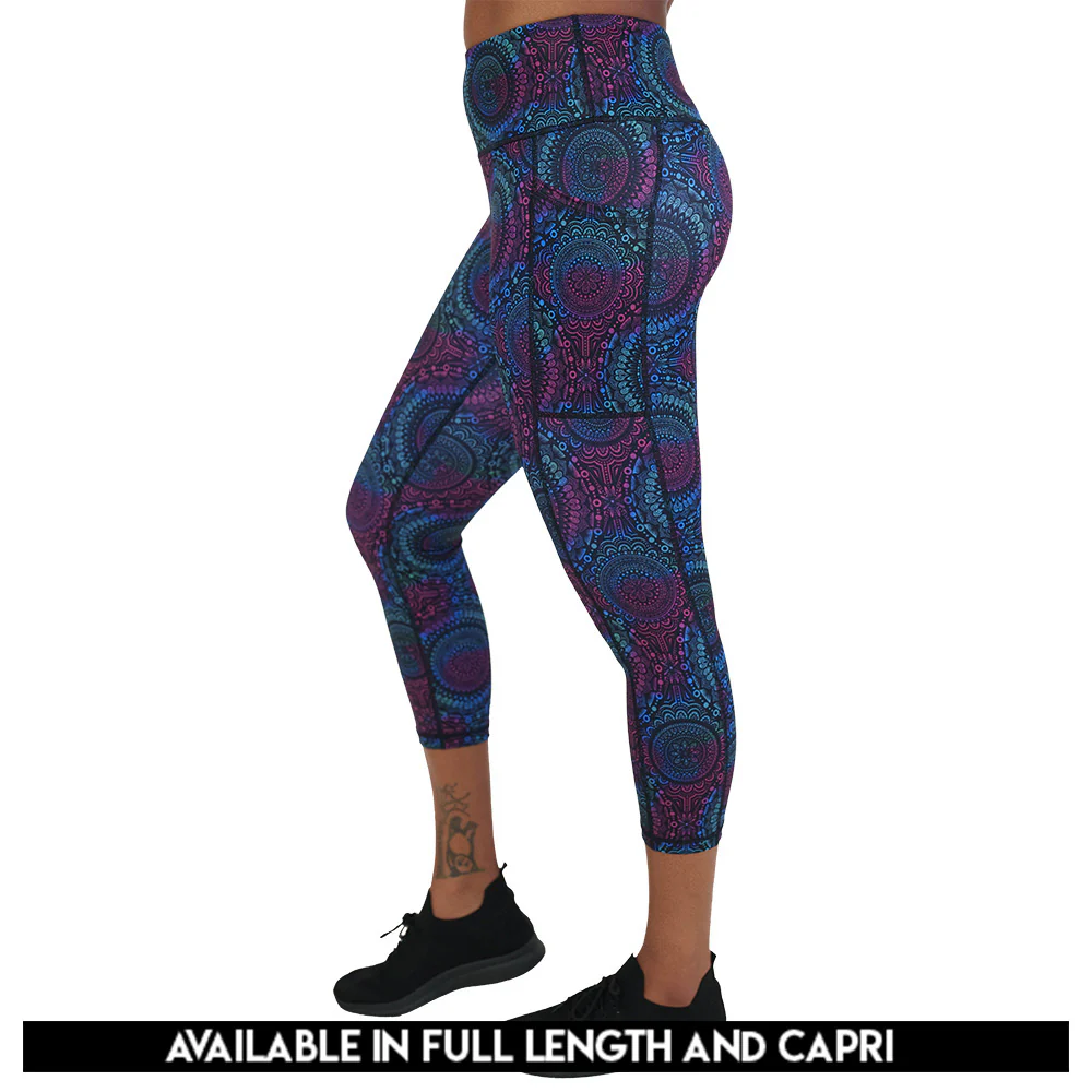 Midnight Mandala Leggings - Image 3