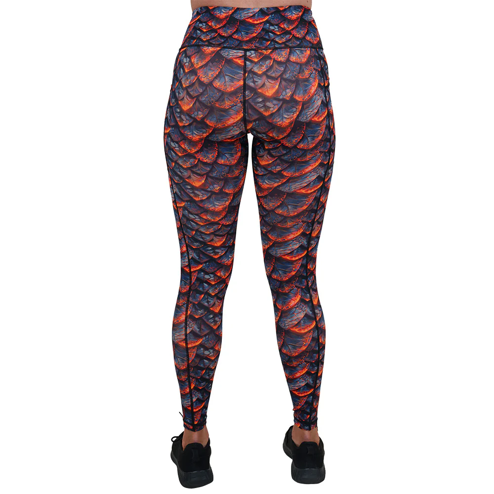 Molten Dragon Leggings - Image 4