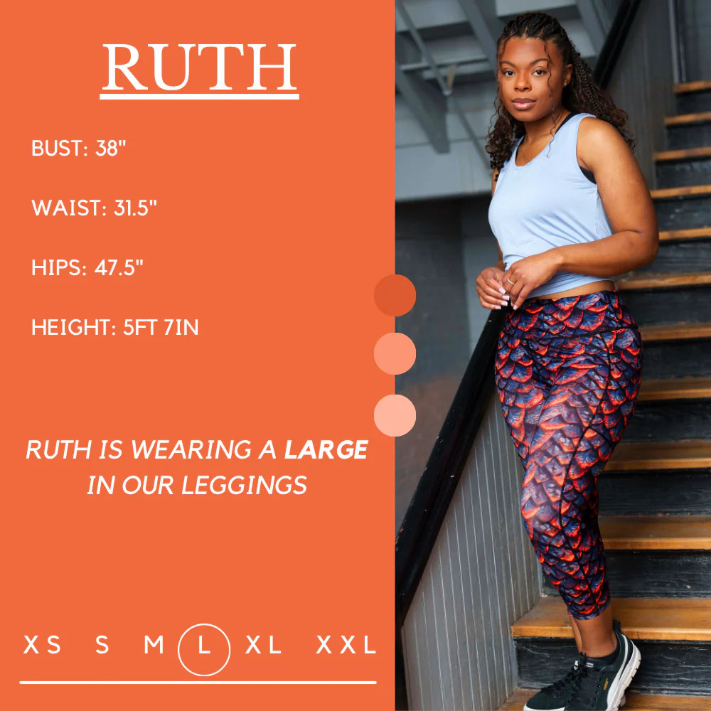 Molten Dragon Leggings - Image 6