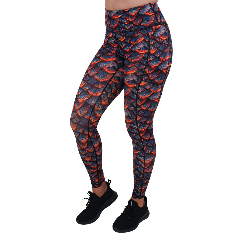 Molten Dragon Leggings - Image 7