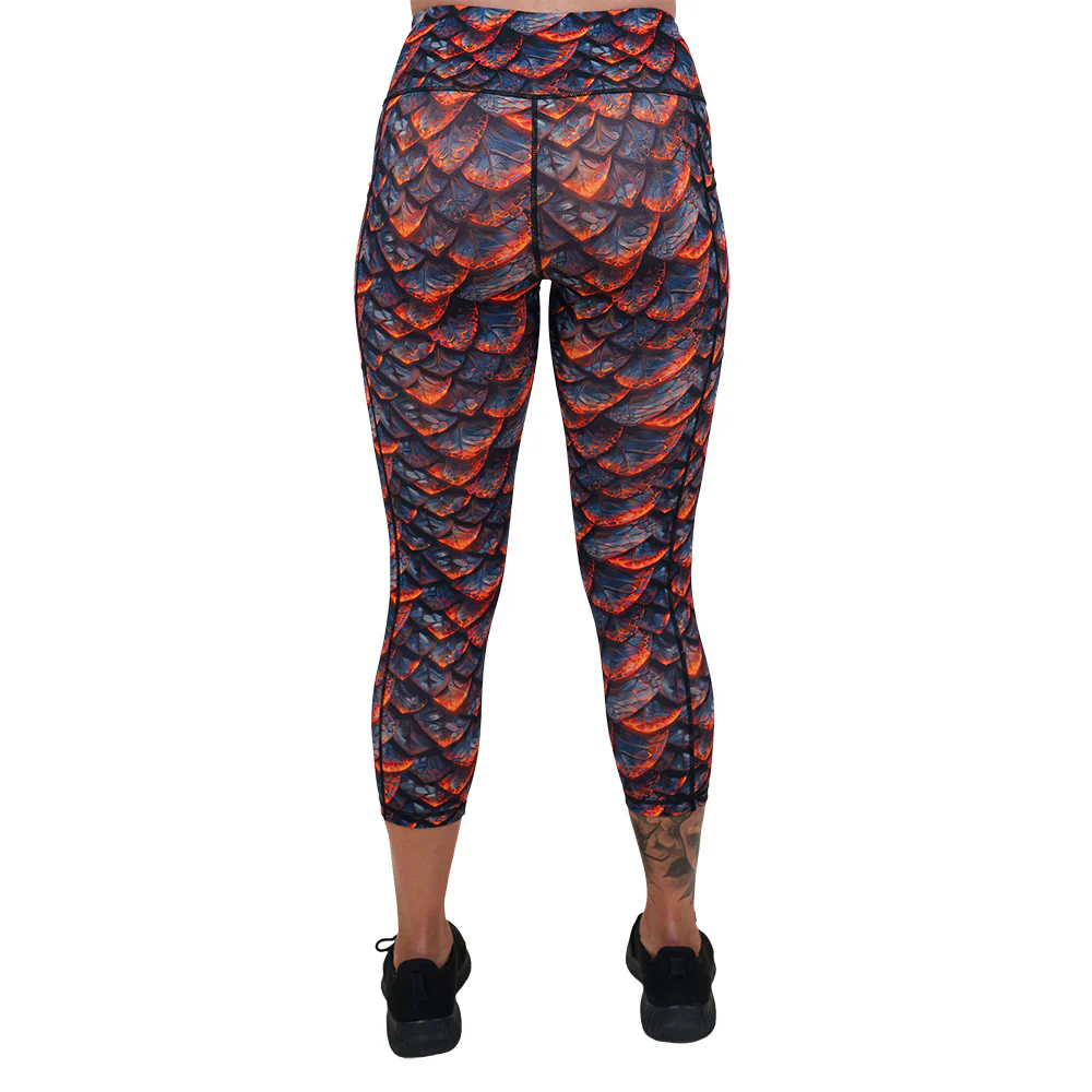 Molten Dragon Leggings - Image 8