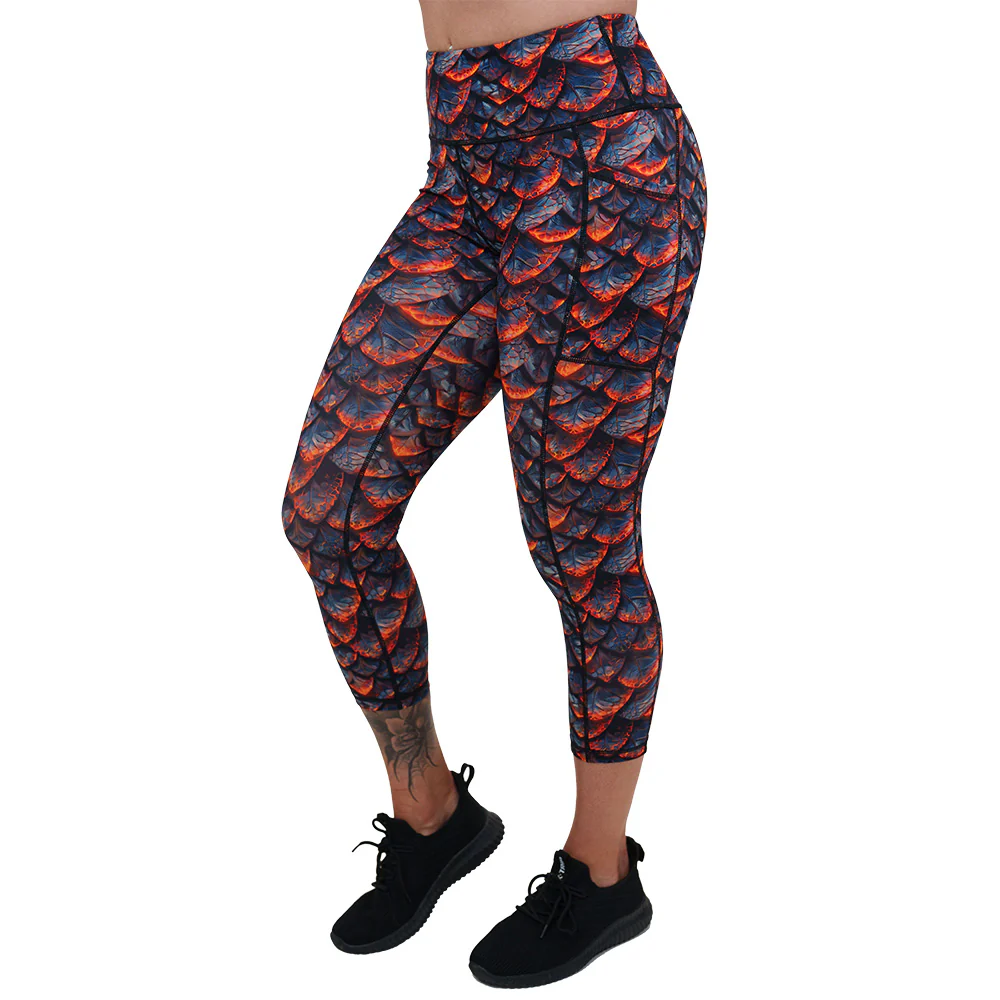Molten Dragon Leggings - Image 9
