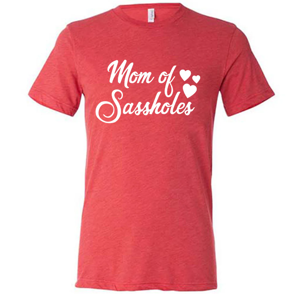 Mom of Sassholes Shirt Unisex - Image 5