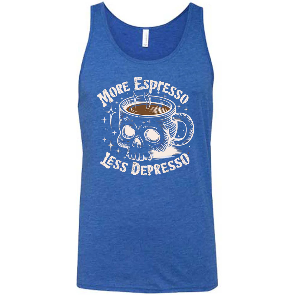 More Espresso Less Depresso Shirt Unisex - Image 4