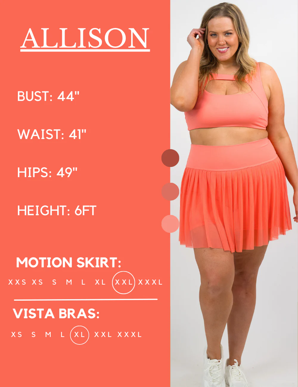 Motion Skirt | Coral - Image 4