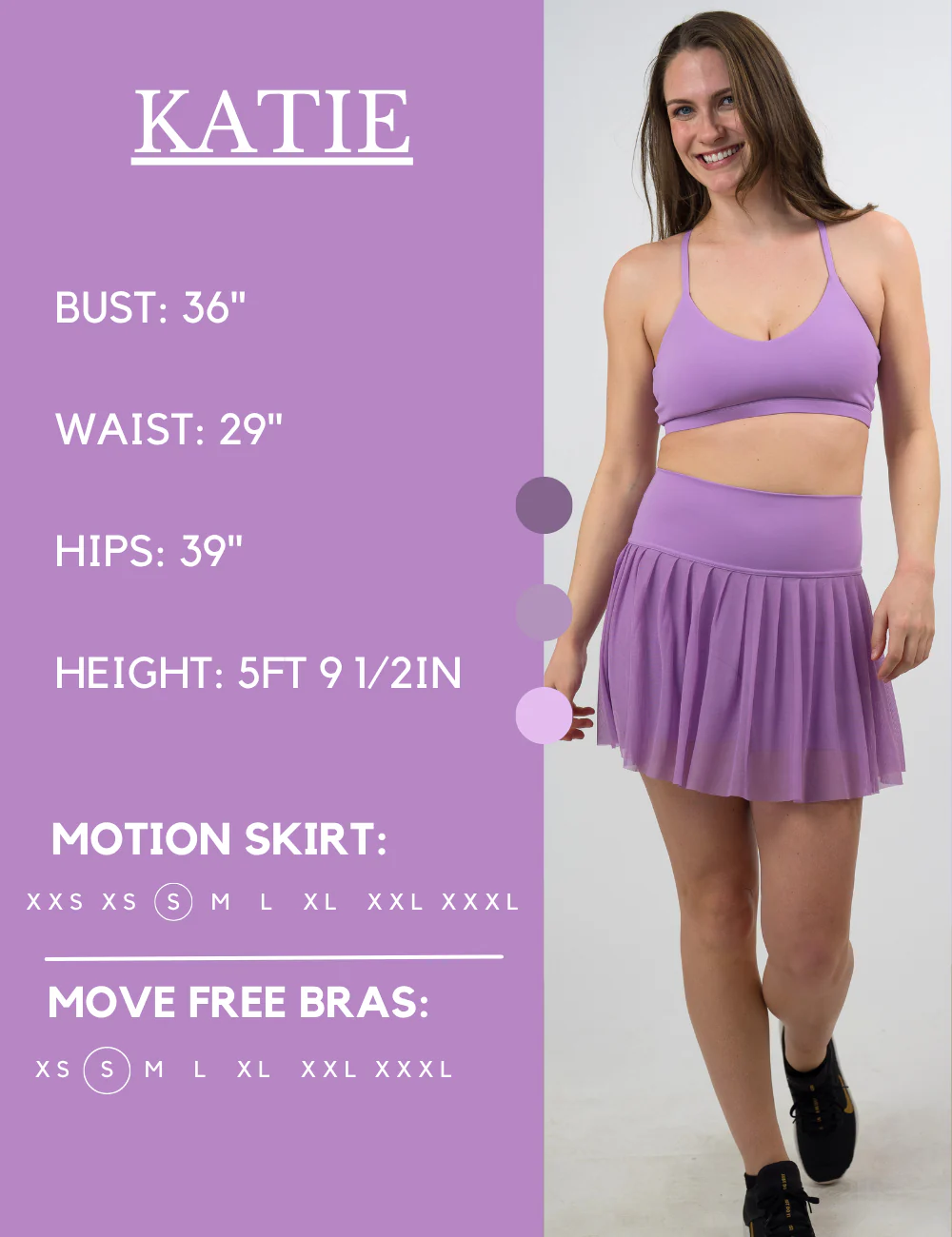 Motion Skirt | Deep Lilac - Image 5
