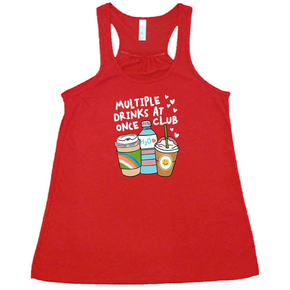 Multiple Drinks at Once Club Shirt - Image 3
