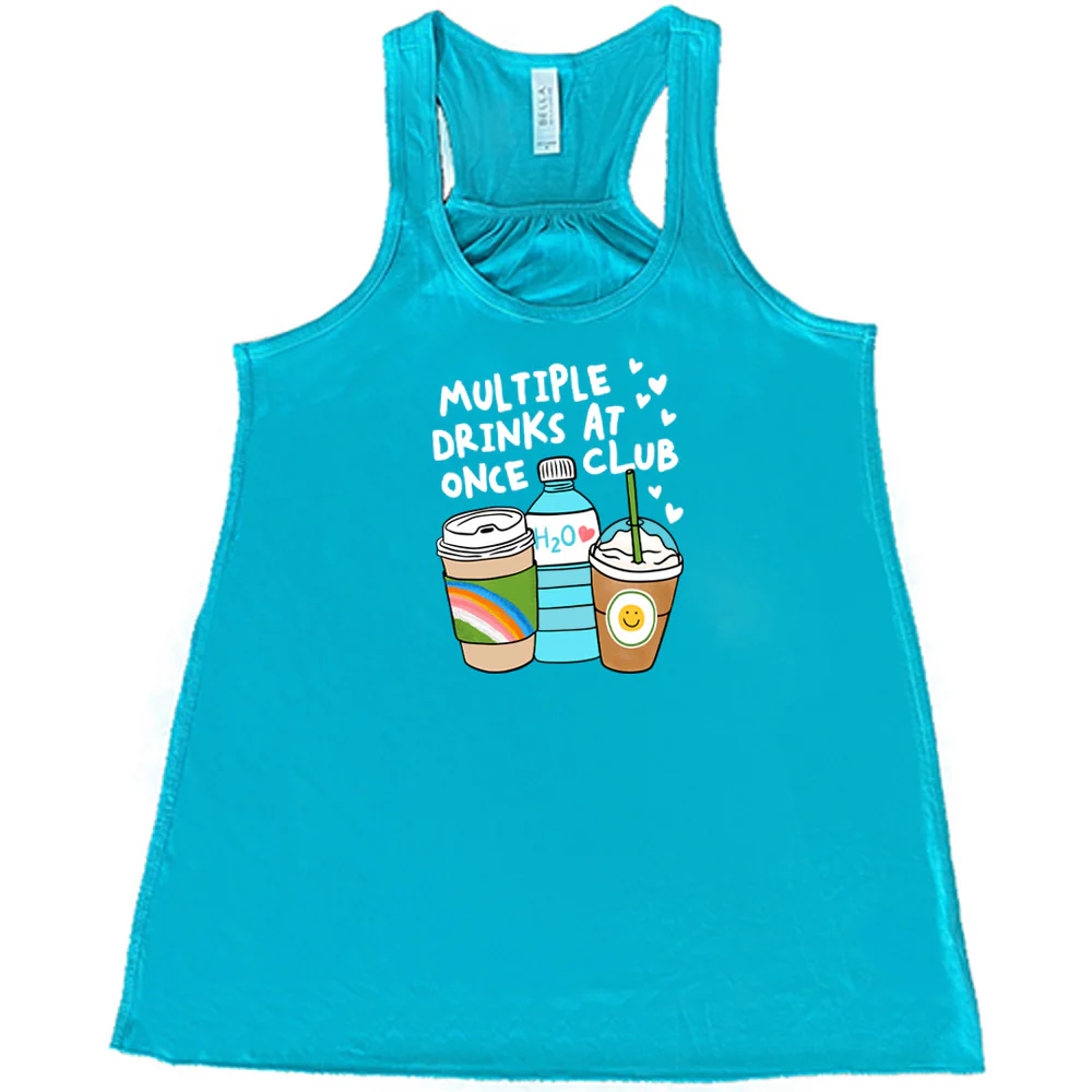 Multiple Drinks at Once Club Shirt - Image 4