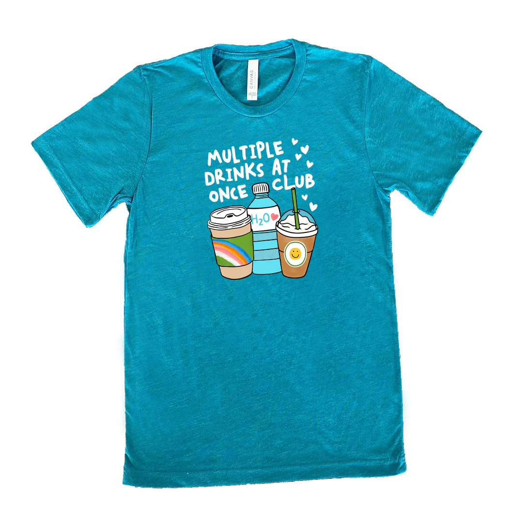 Multiple Drinks at Once Club Shirt Unisex - Image 10