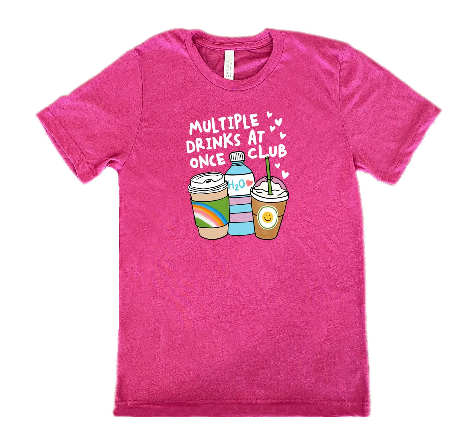 Multiple Drinks at Once Club Shirt Unisex - Image 11