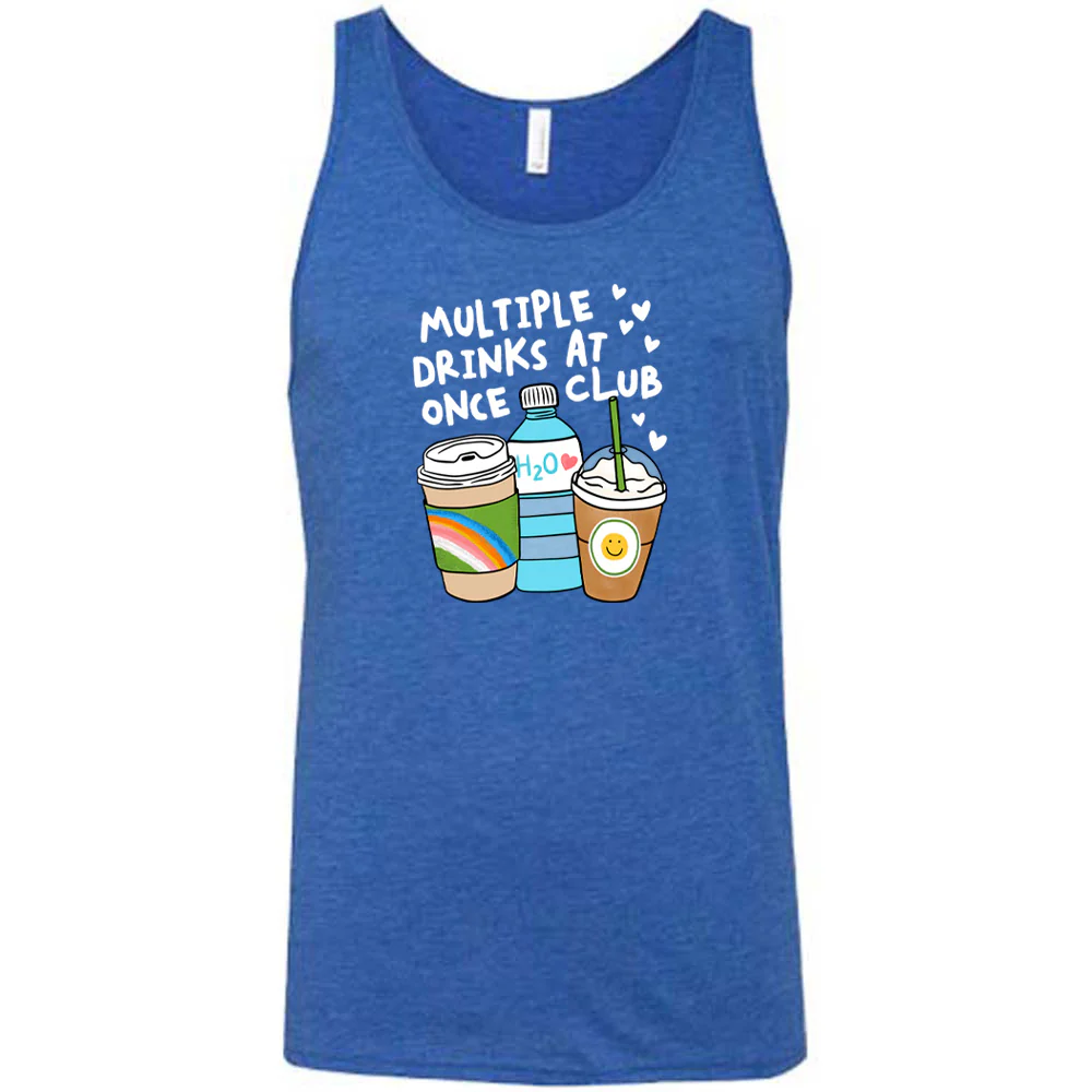 Multiple Drinks at Once Club Shirt Unisex - Image 6