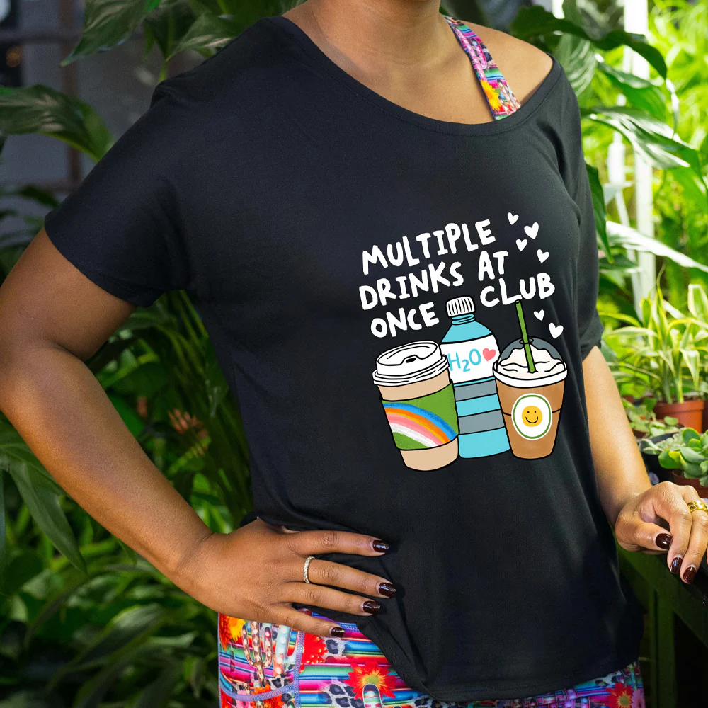 Multiple Drinks at Once Club | Slouchy Tee